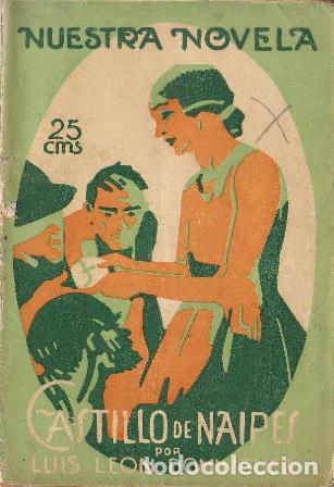Libros: LEON DOMINGUEZ, Luis.- - Castillo de naipes. - Foto 1