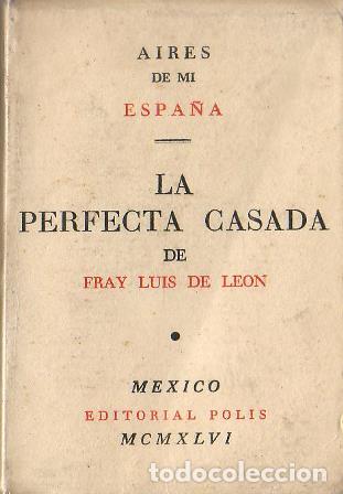 Libros: LEON, Fray Luis de.- - La perfecta casada. - Foto 1