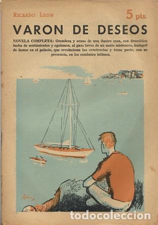 Libros: LEON, Ricardo.- - Var&oacute;n de deseos. Novela. - Foto 1