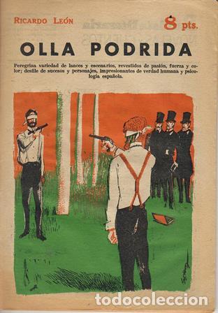 Libros: LE&Oacute;N, Ricardo.- - Olla podrida. Novela. - Foto 1