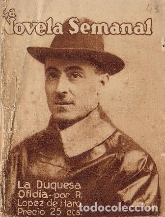 Libros: LOPEZ DE HARO, Rafael.- - La Duquesa Ofidia. Ilustr. de Baldrich. - Foto 1