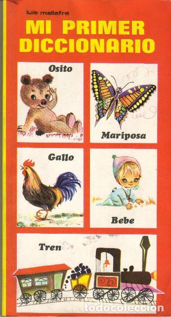 Libros: MALLFRE, Luis.- - Mi primer diccionario. - Foto 1