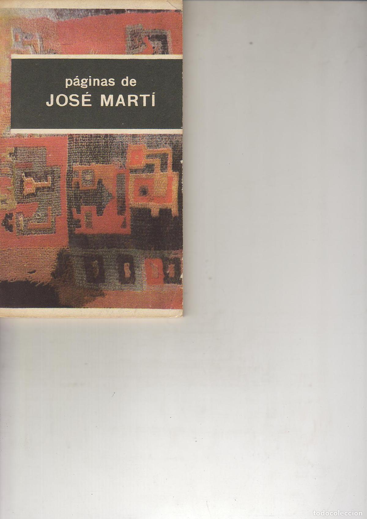 Libros: MARTI, Jos&eacute;.- - P&aacute;ginas. - Foto 1