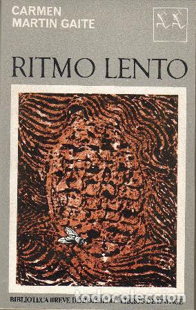 Libros: MARTIN GAITE, Carmen.- - Ritmo lento. Novela. - Foto 1