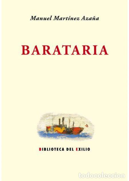Libros: MART&Iacute;NEZ AZA&Ntilde;A, Manuel.- - Barataria. - Foto 1