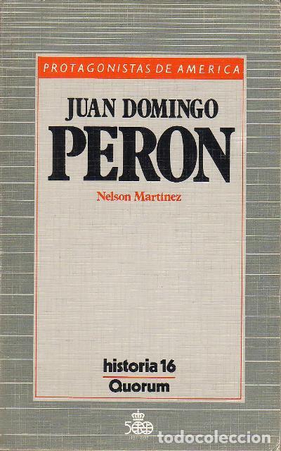 Libros: MART&Iacute;NEZ D&Iacute;AZ, Nelson.- - Juan Domingo Per&oacute;n. - Foto 1