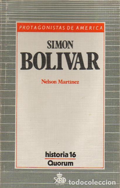 Libros: MART&Iacute;NEZ D&Iacute;AZ, Nelson.- - Sim&oacute;n Bol&iacute;var. - Foto 1
