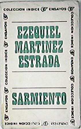Libros: MARTINEZ ESTRADA, Ezequiel.- - Sarmiento. - Foto 1