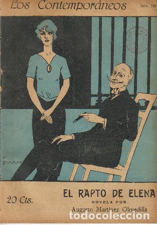 Libros: MART&Iacute;NEZ OLMEDILLA, Augusto.- - El rapto de Elena. - Foto 1
