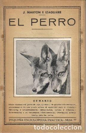 Libros: MARTON DE IZAGUIRRE, J.- - El perro. - Foto 1
