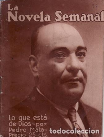 Libros: MATA, Pedro.- - Lo que est&aacute; de Dios. - Foto 1