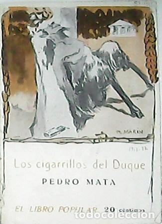Libros: MATA, Pedro.- - Los cigarrillos del Duque. - Foto 1