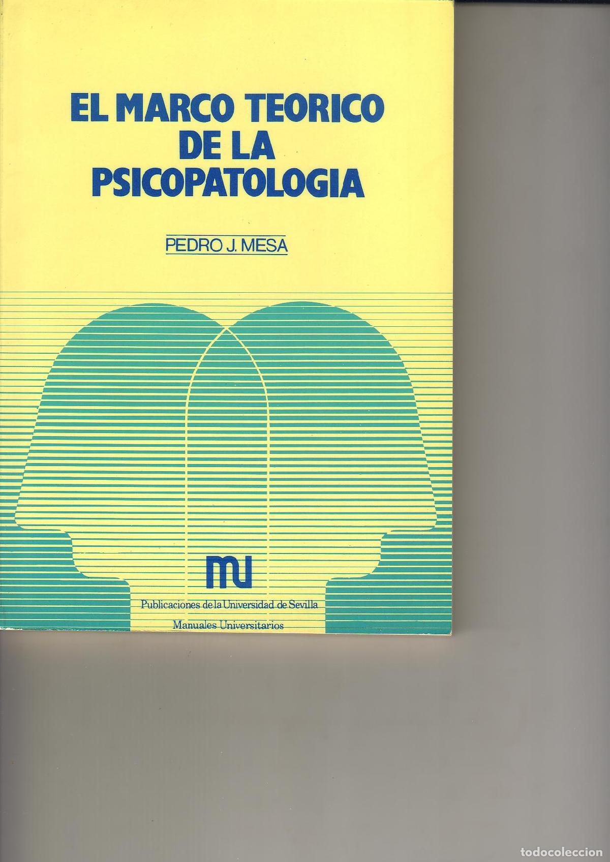 Libros: MESA, Pedro J.- - El marco te&oacute;rico de la psicopatolog&iacute;a. - Foto 1