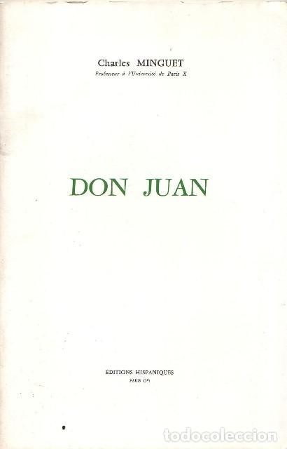 Libros: MINGUET, Charles.- - Don Juan. - Foto 1