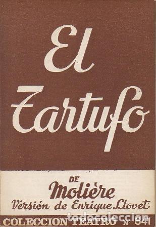 Libros: MOLIERE.- - El tartufo. Versi&oacute;n de Enrique Llovet. - Foto 1