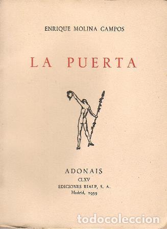 Libros: MOLINA CAMPOS, Enrique.- - La puerta. - Foto 1