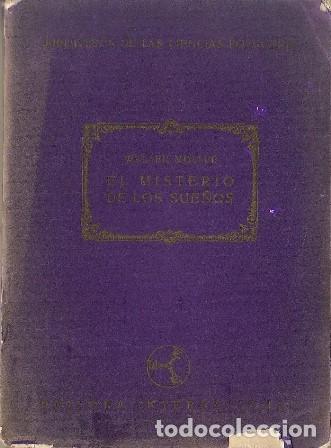 Libros: M&Ouml;LLER, Walter.- - El misterio de los sue&ntilde;os. Versi&oacute;n espa&ntilde;ola de Luis Plata. - Foto 1