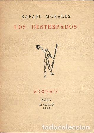 Libros: MORALES, Rafael.- - Los desterrados. - Foto 1