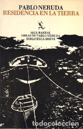 Libros: NERUDA, Pablo.- - Residencia en la tierra. - Foto 1