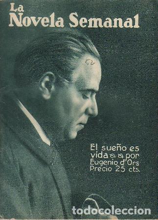 Libros: ORS, Eugenio D.- - El sue&ntilde;o es vida. Ilustr. de Ochoa. - Foto 1