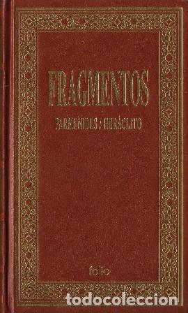 Libros: PARMENIDES, ZENON, MELISO y HERACLITO.- - Fragmentos. - Foto 1