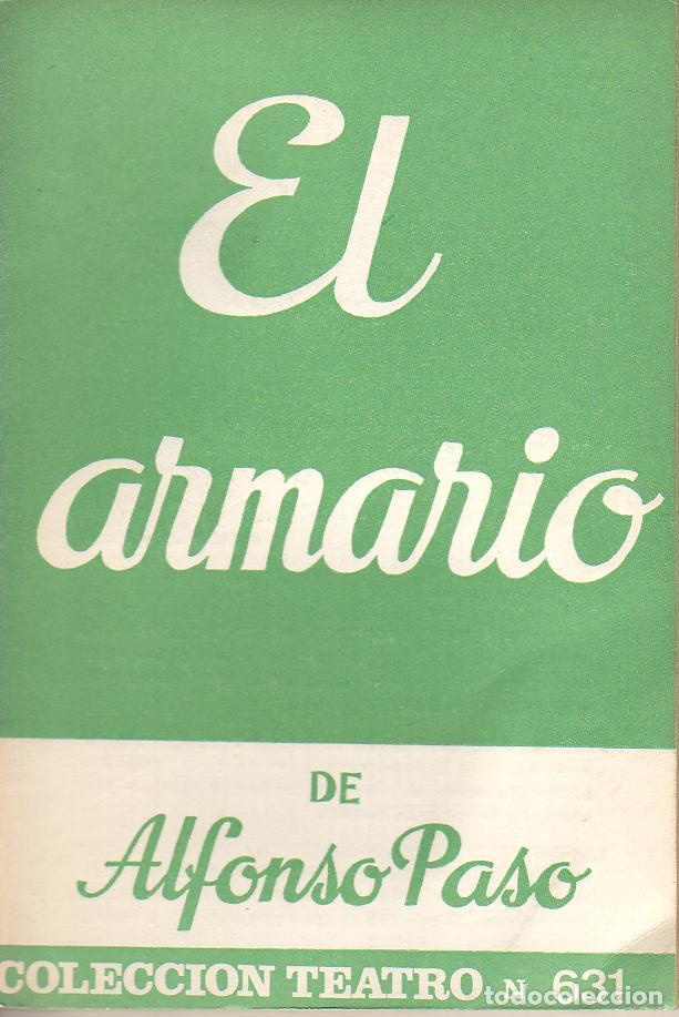 Libros: PASO, Alfonso.- - El armario. Obra en dos actos. - Foto 1