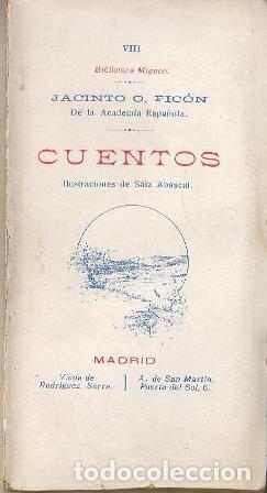 Libros: PICON, Jacinto O.- - Cuentos. - Foto 1
