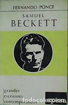 Libros: PONCE, Fernando.- - Samuel Beckett. - Foto 1