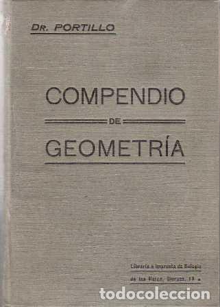 Libros: PORTILLO JOCHMANN, Manuel.- - Curso de geometr&iacute;a elemental. - Foto 1