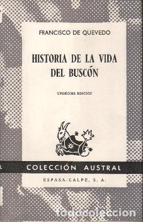 Libros: QUEVEDO, Francisco de.- - Historia de la vida del Busc&oacute;n. - Foto 1