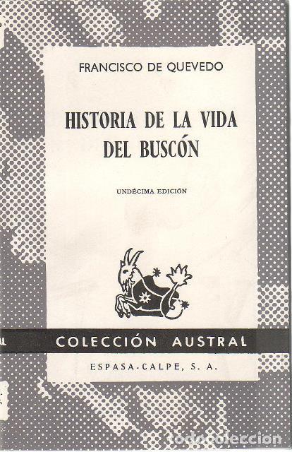 Libros: QUEVEDO, Francisco de.- - Historia de la vida del Busc&oacute;n. - Foto 1