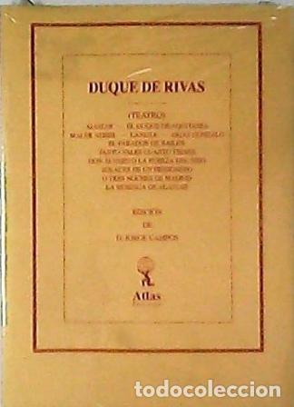 Libros: RIVAS, Duque de.- - Obras completas, tomo II: Teatro. - Foto 1