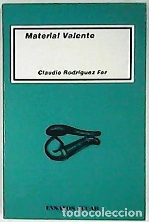 Libros: RODR&Iacute;GUEZ FER, Claudio.- - Material Valente. - Foto 1