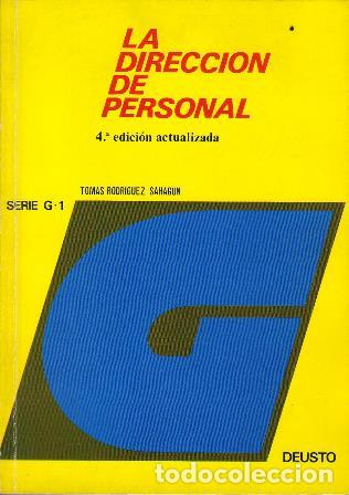 Libros: RODRIGUEZ SAHAGUN, Tom&aacute;s.- - La direcci&oacute;n de personal. - Foto 1