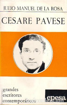 Libros: ROSA, Julio Manuel de la.- - Cesare Pavese. - Foto 1
