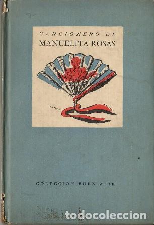 Libros: ROSAS, Manuelita de.- - Cancionero. - Foto 1