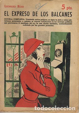 Libros: ROSS, Leonard.- - El expreso de los Balcanes. Novela de misterio. - Foto 1