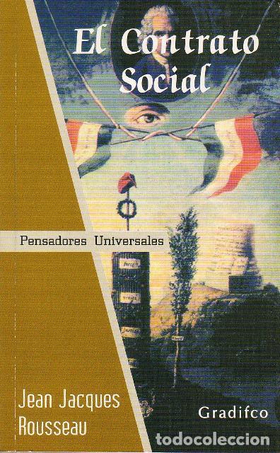 Libros: ROUSSEAU, Jean Jacques.- - El contrato social. - Foto 1
