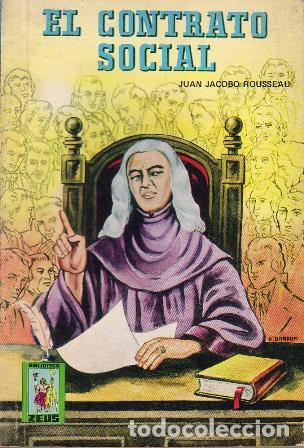 Libros: ROUSSEAU, Juan Jacobo.- - El contrato social. - Foto 1