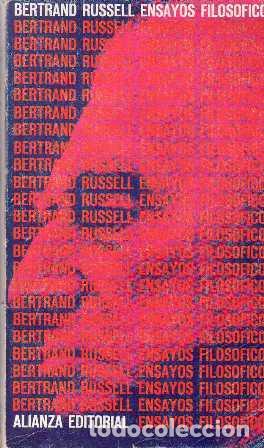 Libros: RUSELL, Betrand.- - Ensayos filos&oacute;ficos. - Foto 1