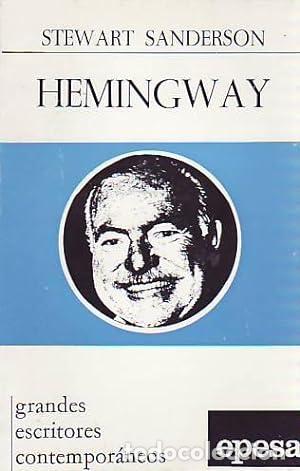 Libros: SANDERSON, Stewart.- - Hemingway. - Foto 1