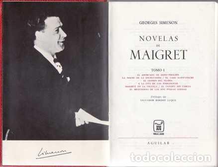 Libros: SIMENON, Georges.- - Novelas de Maigret. - Foto 1