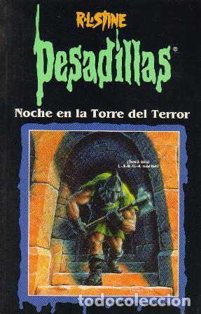 Libros: STINE, R. L.- - Noche en la torre del terror. Terror. - Foto 1