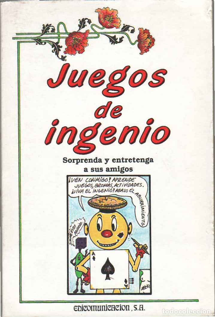 Libros: TAPIA RODRIGUEZ, Javier.- - Juegos de ingenio. - Foto 1