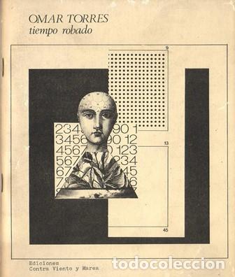 Libros: TORRES, Omar.- - Tiempo robado. (Poemas). - Foto 1