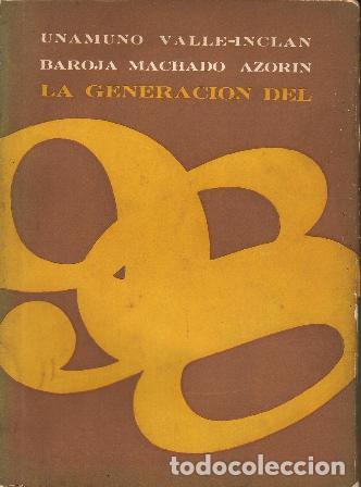 Libros: TRIANA, Jos&eacute;.- - La generaci&oacute;n del 98. - Foto 1