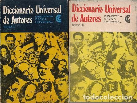 Libros: ULLA, Noem&iacute;.- - Diccionario Universal de Autores. 2 tomos. - Foto 1
