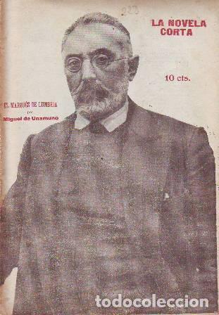 Libros: UNAMUNO, Miguel de.- - El Marqu&eacute;s de Lumbr&iacute;a. - Foto 1
