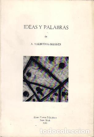 Libros: VALBUENA BRIONES, A.- - Ideas y palabras. - Foto 1