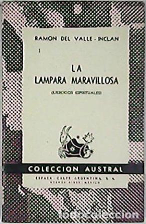 Libros: VALLE INCLAN, Ram&oacute;n del.- - La l&aacute;mpara maravillosa. - Foto 1